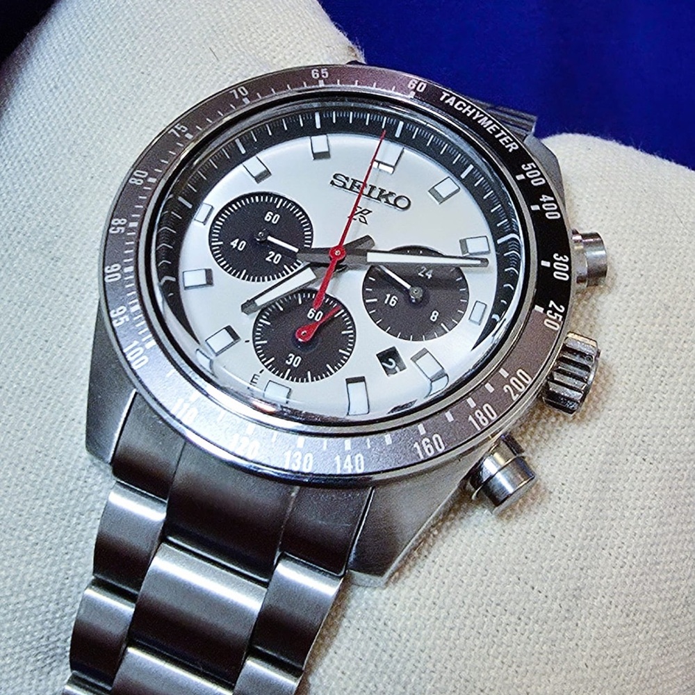 Seiko Prospex Speedtimer Solar Luxury Chrono Mens Watch